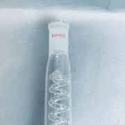 Kontes Coil-Type Condenser 375 mm 24/40 Outer Joints Jointed Glassware Kimble