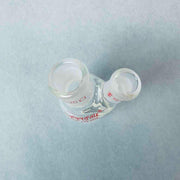 Kontes Pear Shaped Flask 2-Neck 10 ml Heavy Wall CN-14/20 SN-10/18 - Lot of 4 Flasks Jointed Glassware Kimble Kontes