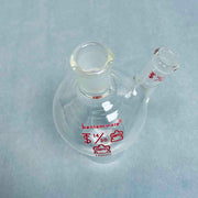 Kontes Pear Shaped Flask 2-Neck 100 ml Heavy Wall CN-14/20 SN-10/18 - Lot of 3 Flasks Jointed Glassware Kimble Kontes