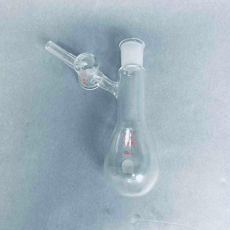 Kontes Pear Shaped Schlenk Flask 25 ml 14/20 Upper Jointed Glassware Kontes