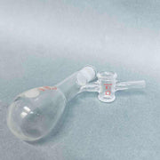Kontes Pear Shaped Schlenk Flask 25 ml 14/20 Upper Jointed Glassware Kontes