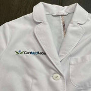 Lab Coat 2P CanMedLabs Logo with 3 Front Pockets and Side Vents Other Ellody