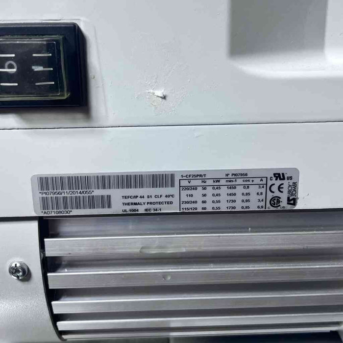 Labconco 117 Vacuum Pump Rotary Vane 117 LPM Lab Equipment::Pumps, Pump Access. & Tubing Labconco