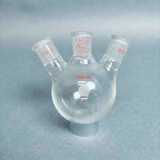 LabGlass 100 ml 3-Neck Round Bottom Flask Angled 14/20 Outer Joint Jointed Glassware Lab Glass