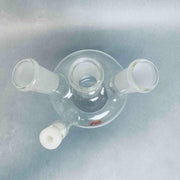 LabGlass European Style 4 Neck Flask 250 ml 24/40 STJ with #7 Thread Jointed Glassware LabGlass