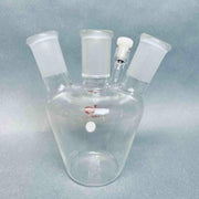 LabGlass European Style 4 Neck Flask 250 ml 24/40 STJ with #7 Thread Jointed Glassware LabGlass