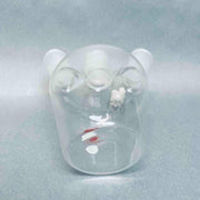 LabGlass European Style 4 Neck Flask 250 ml 24/40 STJ with #7 Thread Jointed Glassware LabGlass