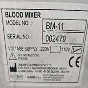 Labline BM-11 Tube Mixer 110 V 36 RPM 15 Place Holds 5 ml Tubes Lab Equipment: Other Lab Equipment Labline