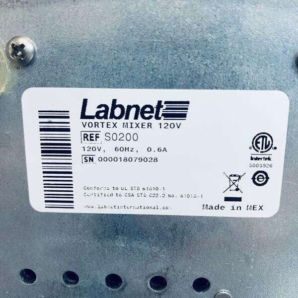 Labnet Vortex Mixer 120 V Adjustable Speed Orbital, Platform & Vortex Shakers Labnet