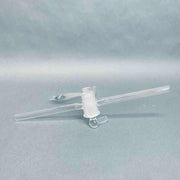 Laboratory Glass Three Way Glass Stopcock Adapter 1/2 in. OD Glassware Laboratory Glass