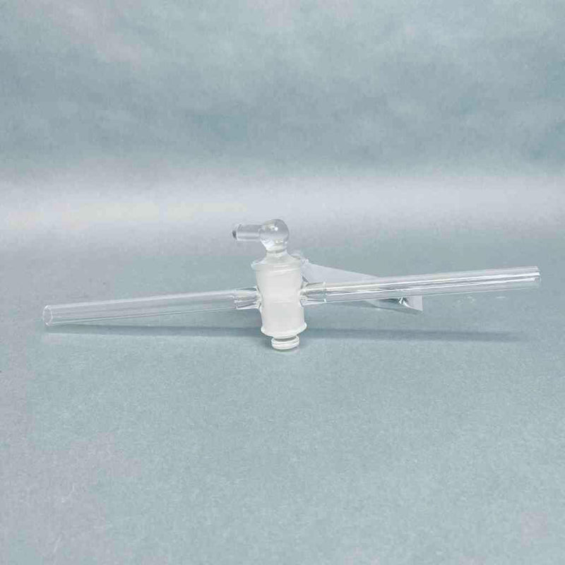 Laboratory Glass Three Way Glass Stopcock Adapter 1/2 in. OD Glassware Laboratory Glass