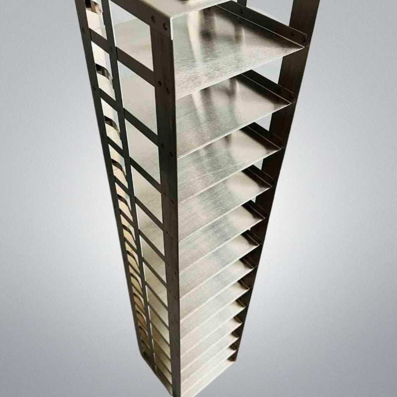 LABRepCo Vertical Freezer Rack Spring Clips 13 Places Lab Freezers & Refrigerators VWR