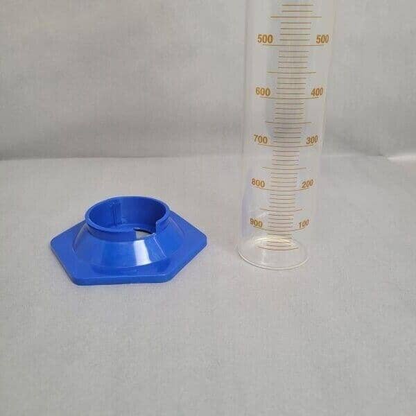 LabZap Graduated Cylinder 1000 ml Economy Grade with Removable Base Graduated Cylinders LabZap