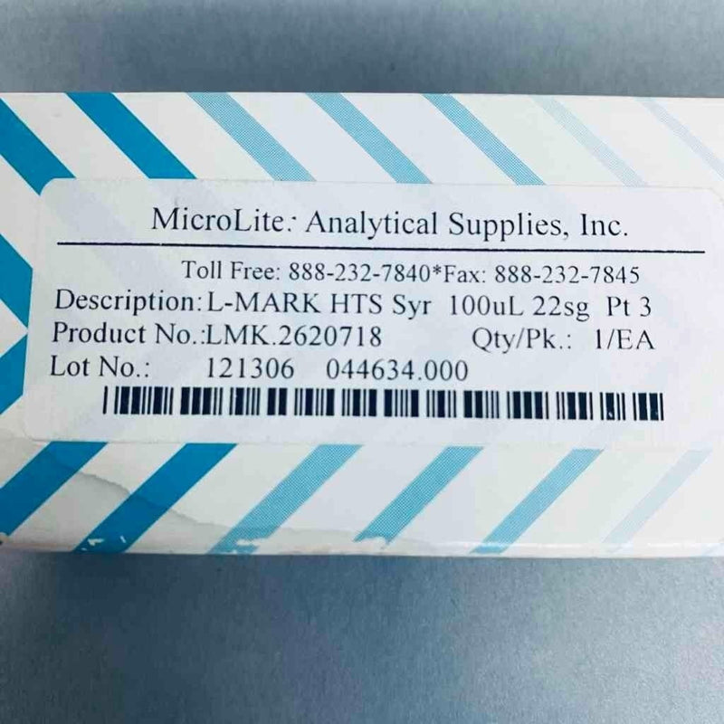 Leap Technologies L-Mark Syringe 100 ul for CTC Pal Autosampler Other Medical/Lab Equipment Attachments Leap Technologies