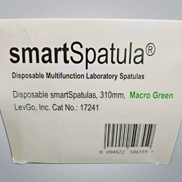 LevGo® smartSpatula® Macro PP Disposable Lab Spatula Green 310mm Other Medical & Lab Equipment SmartSpatula