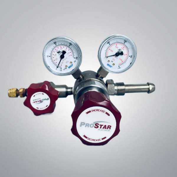 Linde ProStar High Purity Regulator Dual Stage CGA 580 Inlet Lab Equipment::Pumps, Pump Access. & Tubing Linde