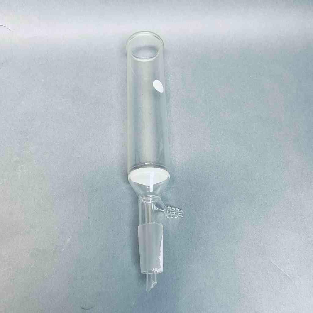 Long Column Fritted Filter Funnel 180 mm Column 300 mm OAL Coarse Frit ...
