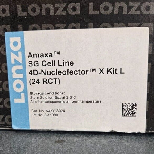 Lonza SG Cell Line X Kit L Cuvettes and Pipets 100 ul Pack of 24 Cuvettes Other Lonza