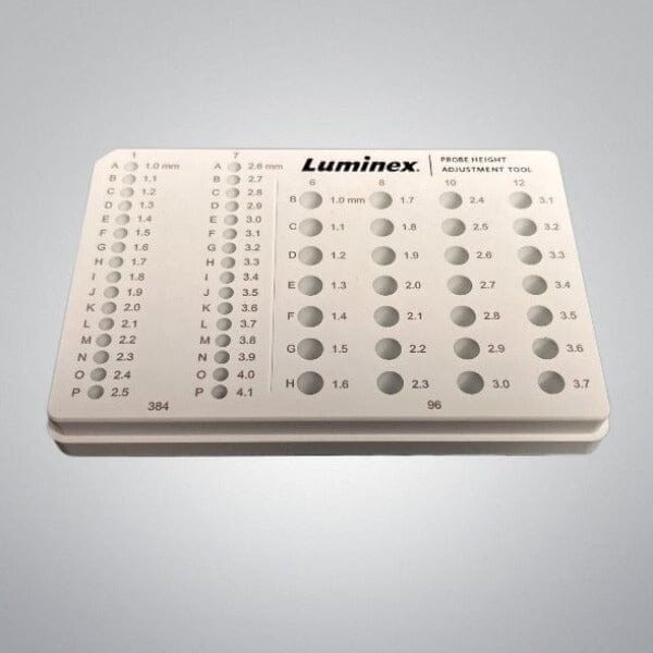 Luminex Probe Height Adjustment Tool 96/384 Well for FLEXMAP 3 Other Luminex