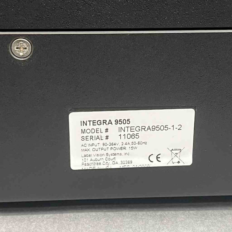 LVS Integra Bar Code Quality Station Other Automation Integra