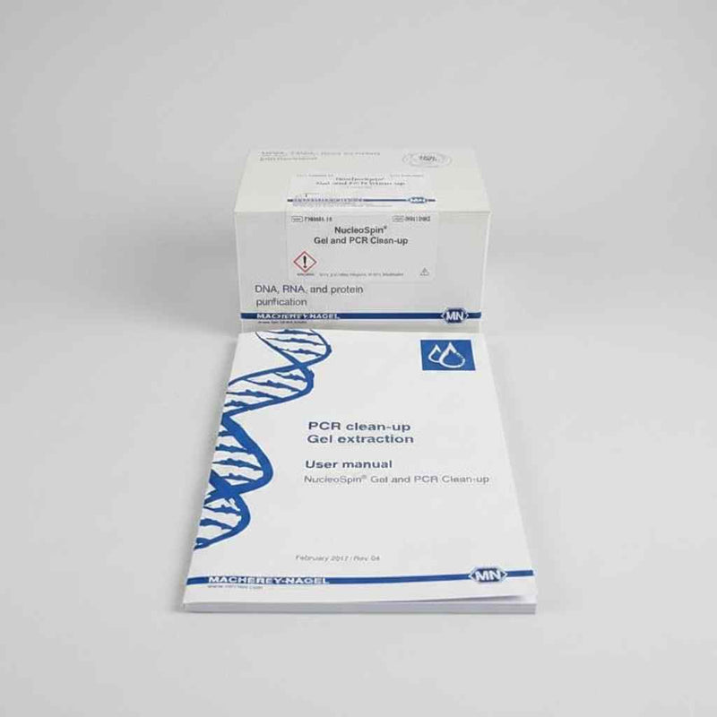 Paquete de limpieza de PCR NucleoSpin de Macherey-Nagel con 10 preparaciones