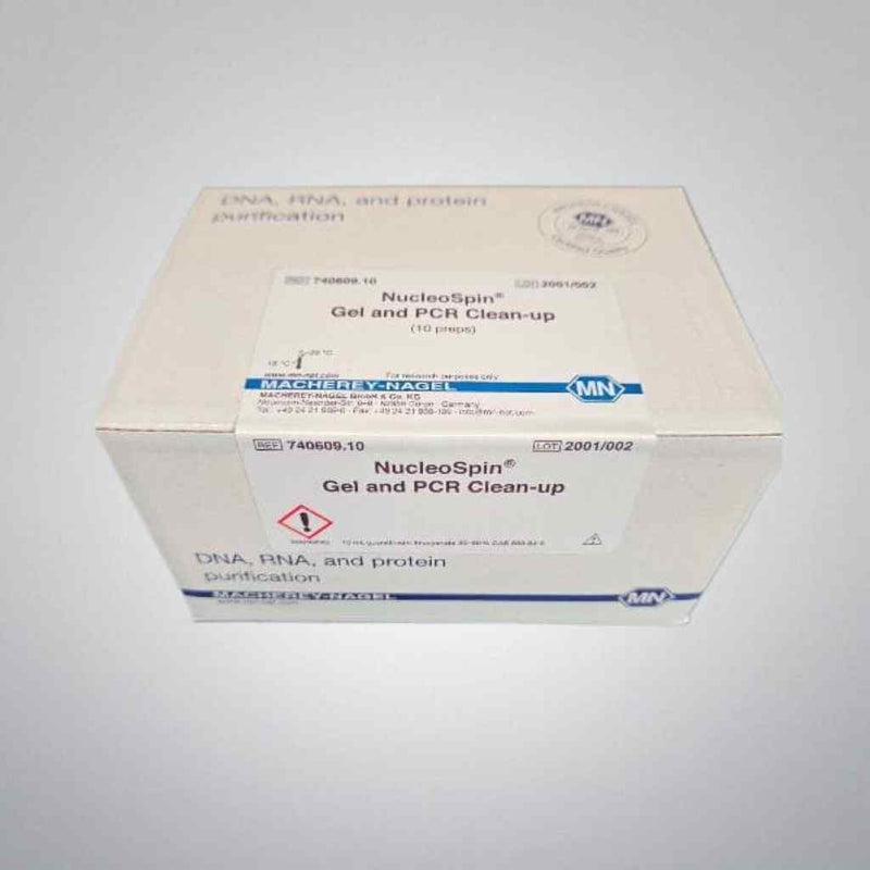 Paquete de limpieza de PCR NucleoSpin de Macherey-Nagel con 10 preparaciones