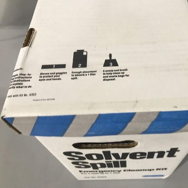Mallinckrodt Solvent Spill Emergency Cleanup Kit Other Cleaning Supplies Mallinckrodt