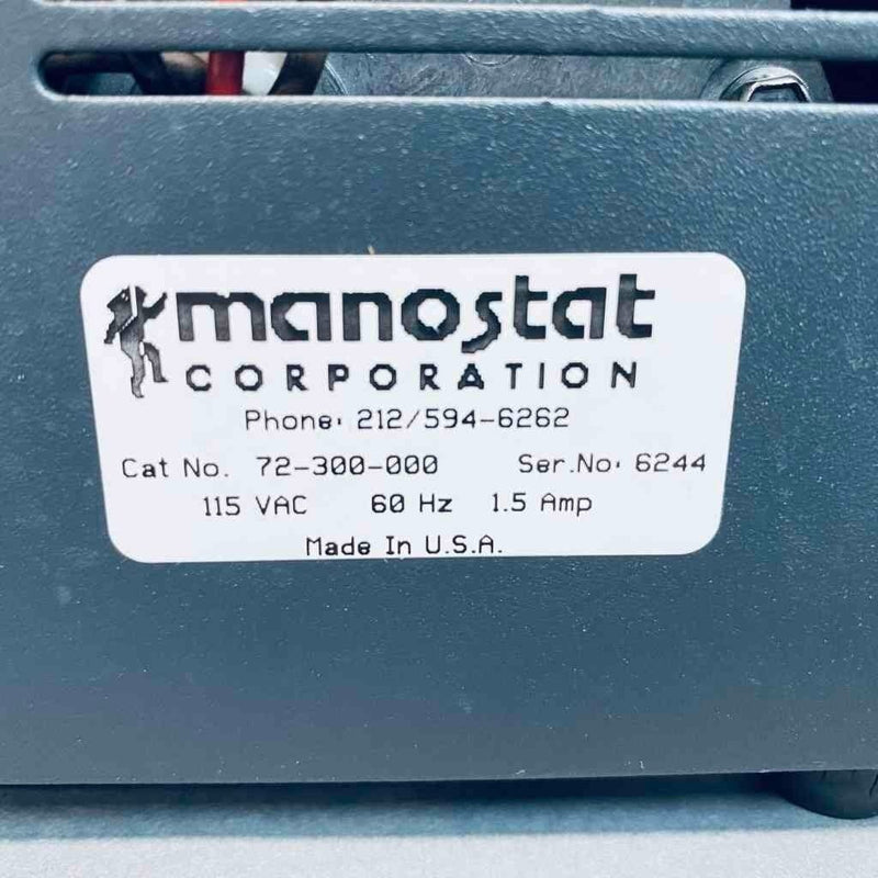 Manostat SIMON Varistaltic Pump with Adjustable Speed Peristaltic Pumps Manostat Simon