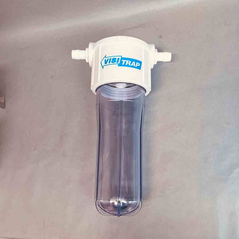 Mass-Vac Visitrap Vacuum Inlet Trap 9.5 in. Sump with Stainless Steel Mount Other Vacuum Pumps Mass-Vac