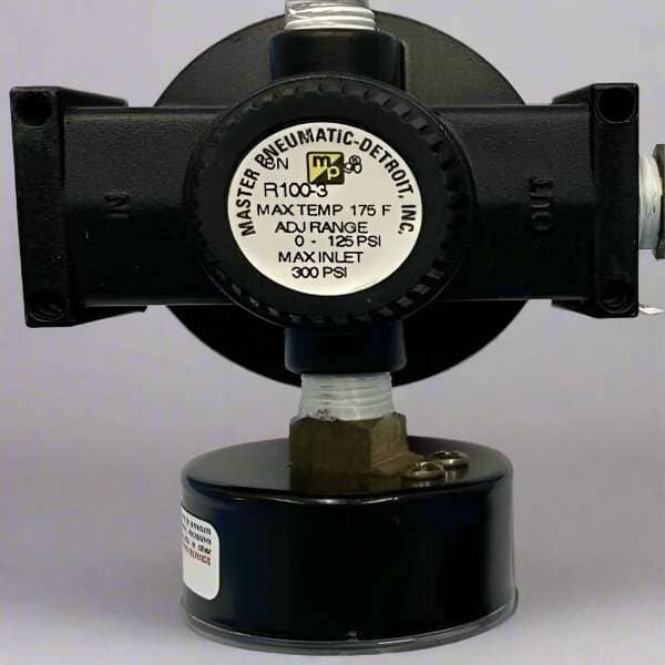Master Pneumatic Regulator with Gauge Full Size with Warranty Lab Equipment::Other Lab Equipment MASTER PNEUMATIC