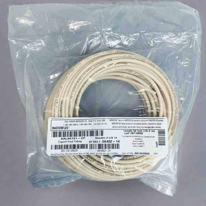 Masterflex L/S Precision Pump Tubing 14 mm Dia. Total of 50 Feet Other Pump Parts & Accessories MasterFlex