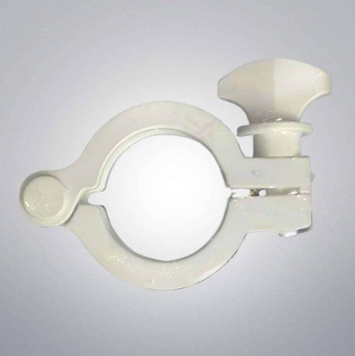 Masterflex Sanitary Clamp with White Knob Nylon 1 to 1.5 in. 4 Clamps Sanitary Fittings Masterflex