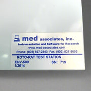 Med Associates Roto-Rat Test Station Package Lab Equipment::Other Lab Equipment Med Associates