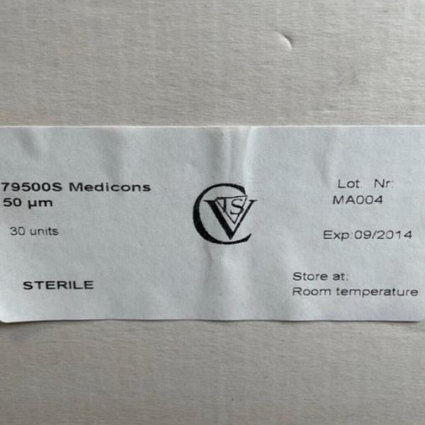 Medicons 79500S Disposable Disaggregator 50 um Separator Screen 28 Filters Filters Medicons