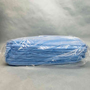 Medline Multi Layer Lab Coat Blue SMS Medium with Zipper Front Lot of 25 Lab Coats PPE Medline
