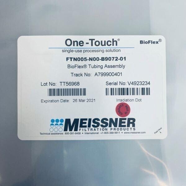 Meissner One-Touch BioFlex Tubing Assembly Quick Connect Total of 10 Tubes Other Medical/Lab Equipment Attachments Meissner