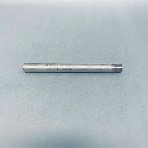 Merit Brass 316 Steel Pipe Nipple 1/2 x 6 in. Single Side Threaded SCH 40 Pack of 12 Pipe Nipples Merit Brass