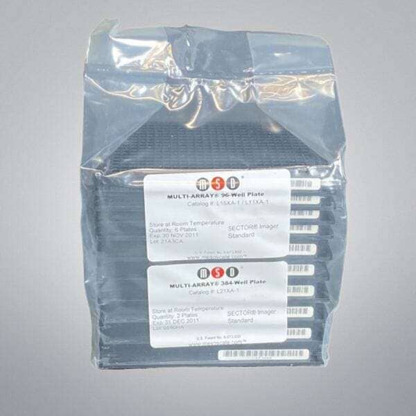 Meso Scale Discovery Multi-Array 96 and 384 Well Plates Total of 8 Sector Plates Lab Consumables::Storage and Culture Plates Meso Scale Discovery