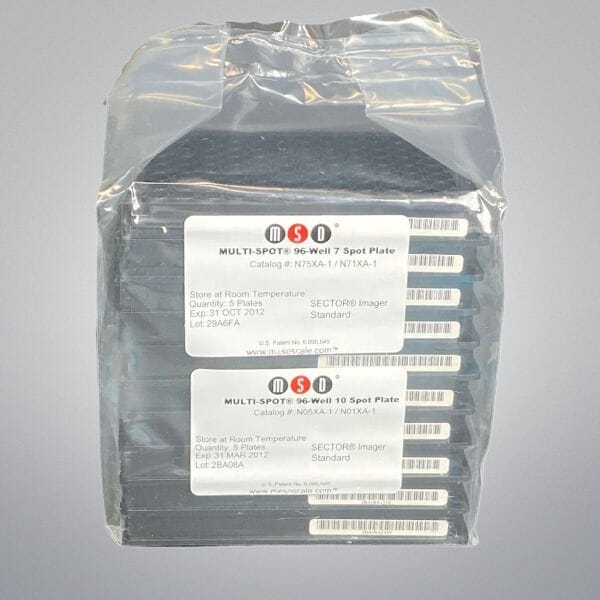 Meso Scale Discovery Multi-Spot Plates 96 Well Total of 10 Spot Plates Lab Consumables::Storage and Culture Plates Meso Scale Discovery