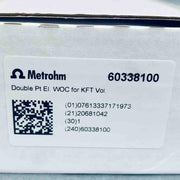 Metrohm Double Pt-Wire Electrode for KFT Volumetry Other Test Meters & Detectors Metrohm