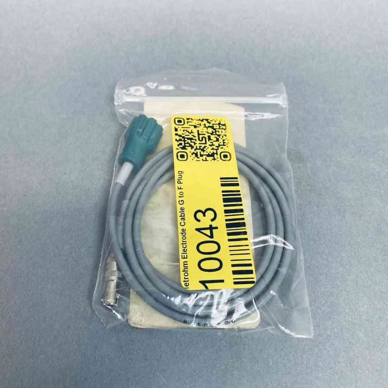 Metrohm Electrode Cable G to F Plug 1 m Length Other Metrohm