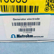 Metrohm Generator Electrode without Diaphragm Other Metrohm