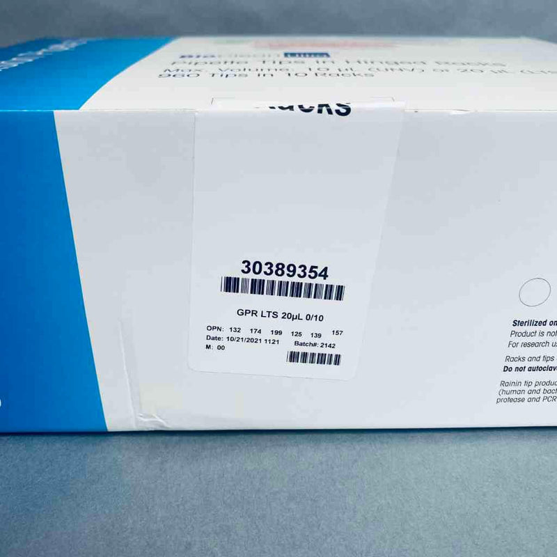 Mettler Toledo Empty Refill Rack GPR LTS for 20 ul Pipette Tips 0/10 Case of 50 Racks Pipets & Pipette Tips Mettler Toledo