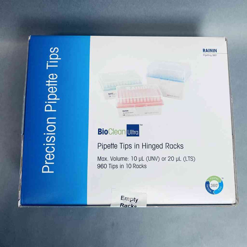 Mettler Toledo Empty Refill Rack GPR LTS for 20 ul Pipette Tips 0/10 Case of 50 Racks Pipets & Pipette Tips Mettler Toledo