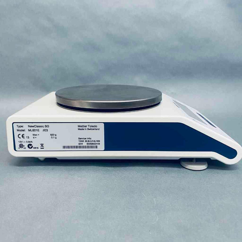 Mettler Toledo ML601E NewClassic SG Balance 0.1 x 620g Lab Scales & Beam Balances Mettler Toledo