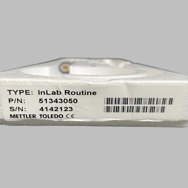 Mettler Toledo pH Probe InLab Routine pH Electrode with Solution Lab Equipment::Other Lab Equipment Mettler Toledo