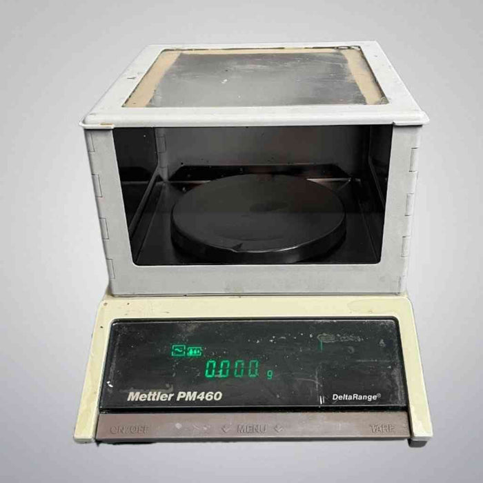 Mettler Toledo PM460 Analytical Balance DeltaRange 410g x 0.001 with Draft Enclosure Scale and Balances Mettler Toledo