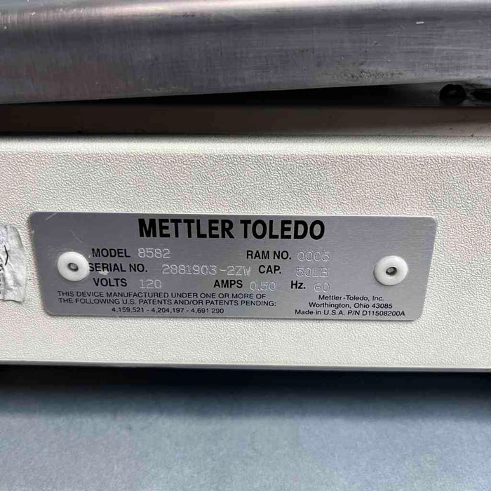 Mettler Toledo Scale 50 lb Benchtop Counting 11 x 15 in Platform Scale and Balances Mettler Toledo