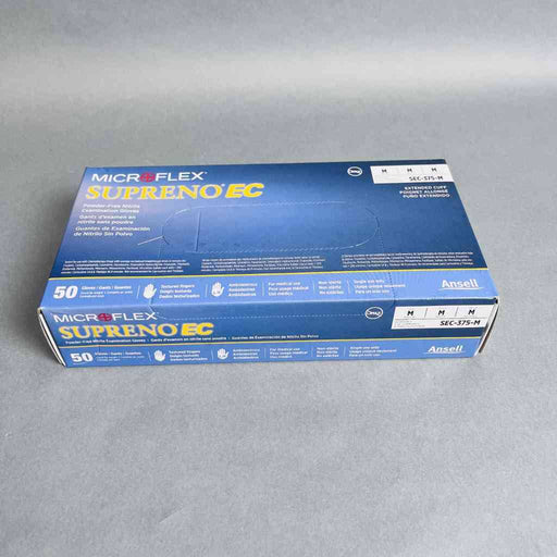 MicroFlex Nitrile Gloves Medium Supreno 4 Boxes of 50 Gloves Each Disposable Gloves Microflex