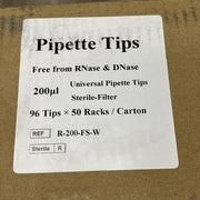 Microlit Pipette Tips 200 ul Universal Filtered 10 Racks with 96 Tips Each Pipettes & Pipette Tips Microlit